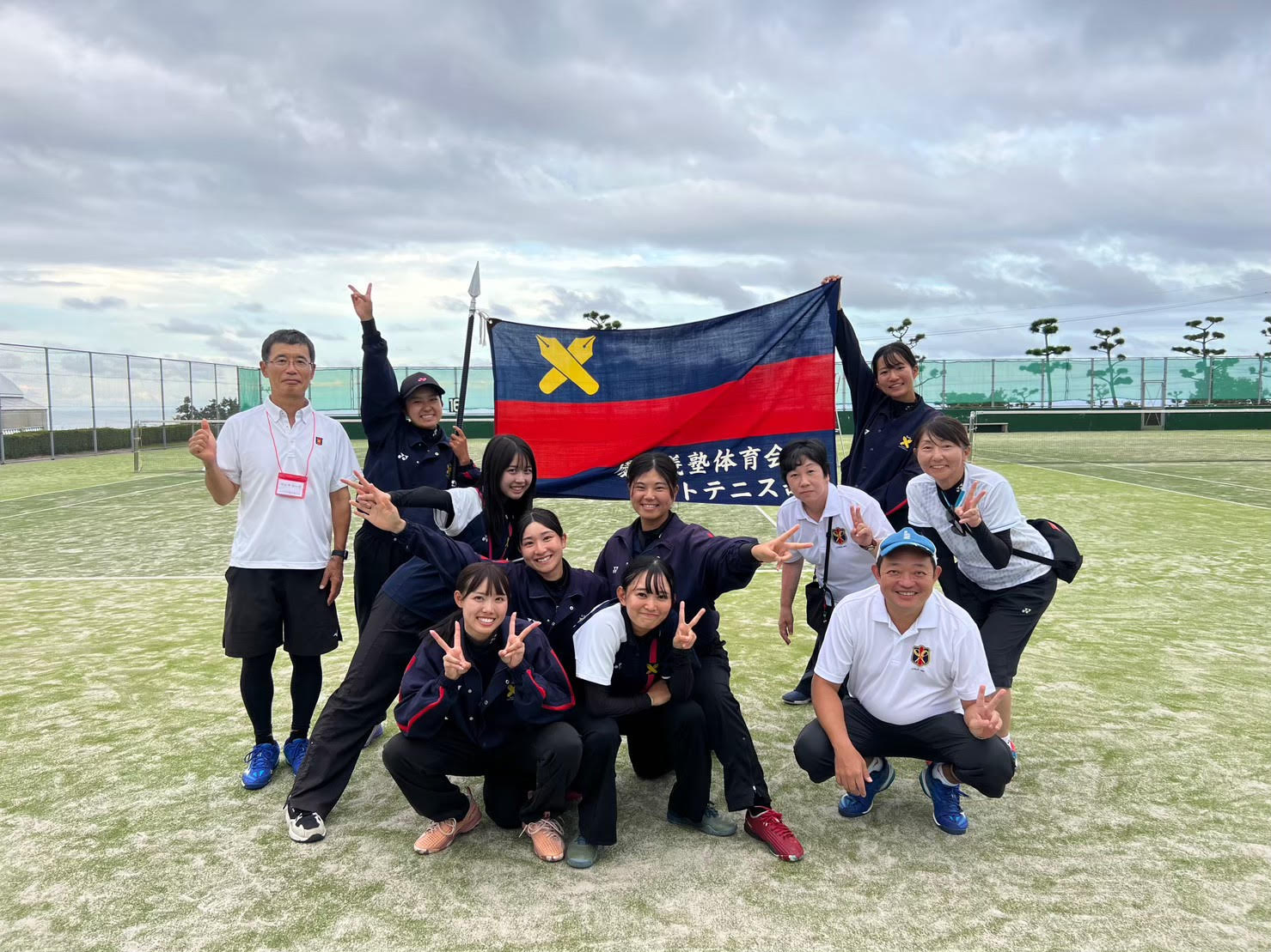 Keio Girls High 慶應義塾女子高校テニス部ボストンバッグ 慶應義塾女子高校生徒会